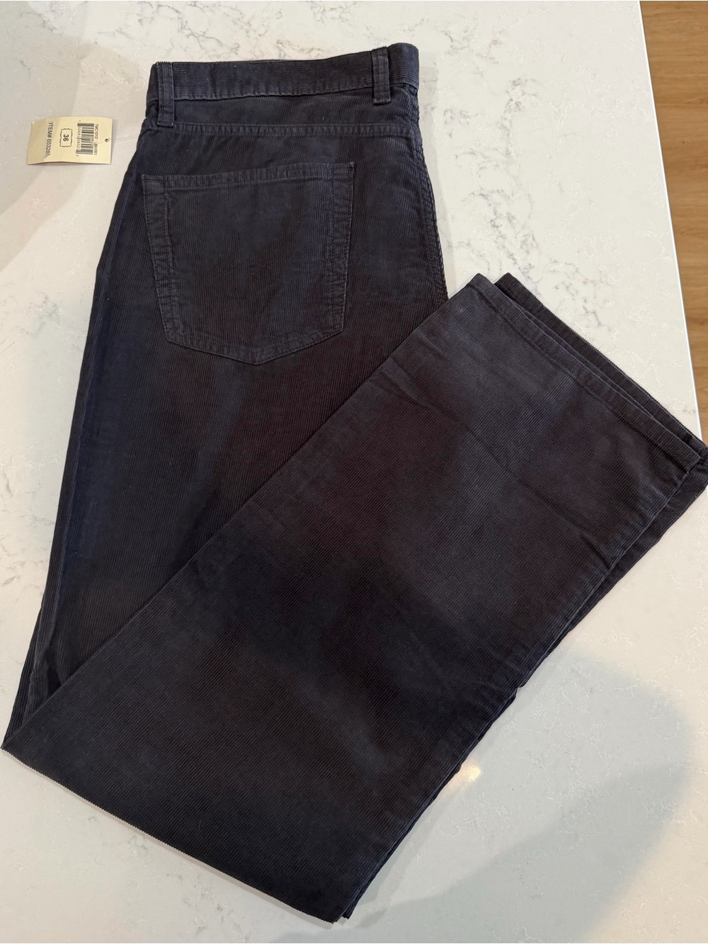 Men's Black Corduroy Lucky Brand Jeans